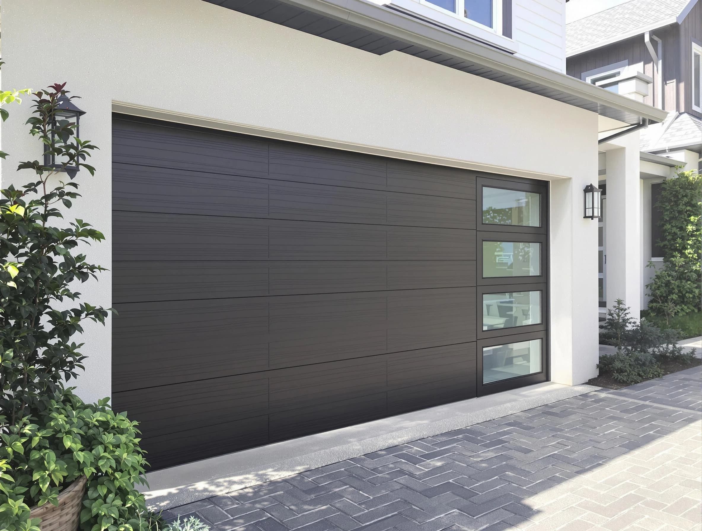 Custom garage door installation by Greenbrier Garage Door Repair in Greenbrier
