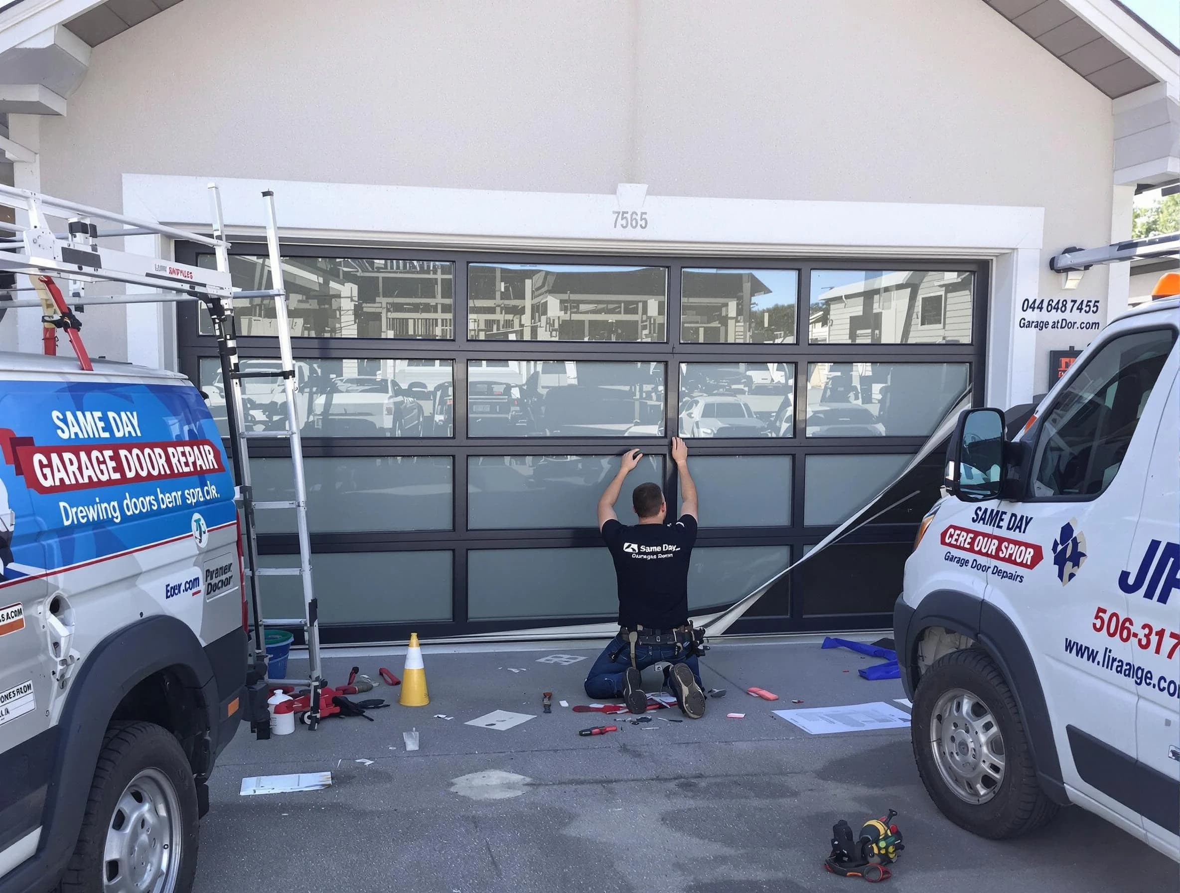 Greenbrier Garage Door Repair providing same-day garage door repair in Greenbrier
