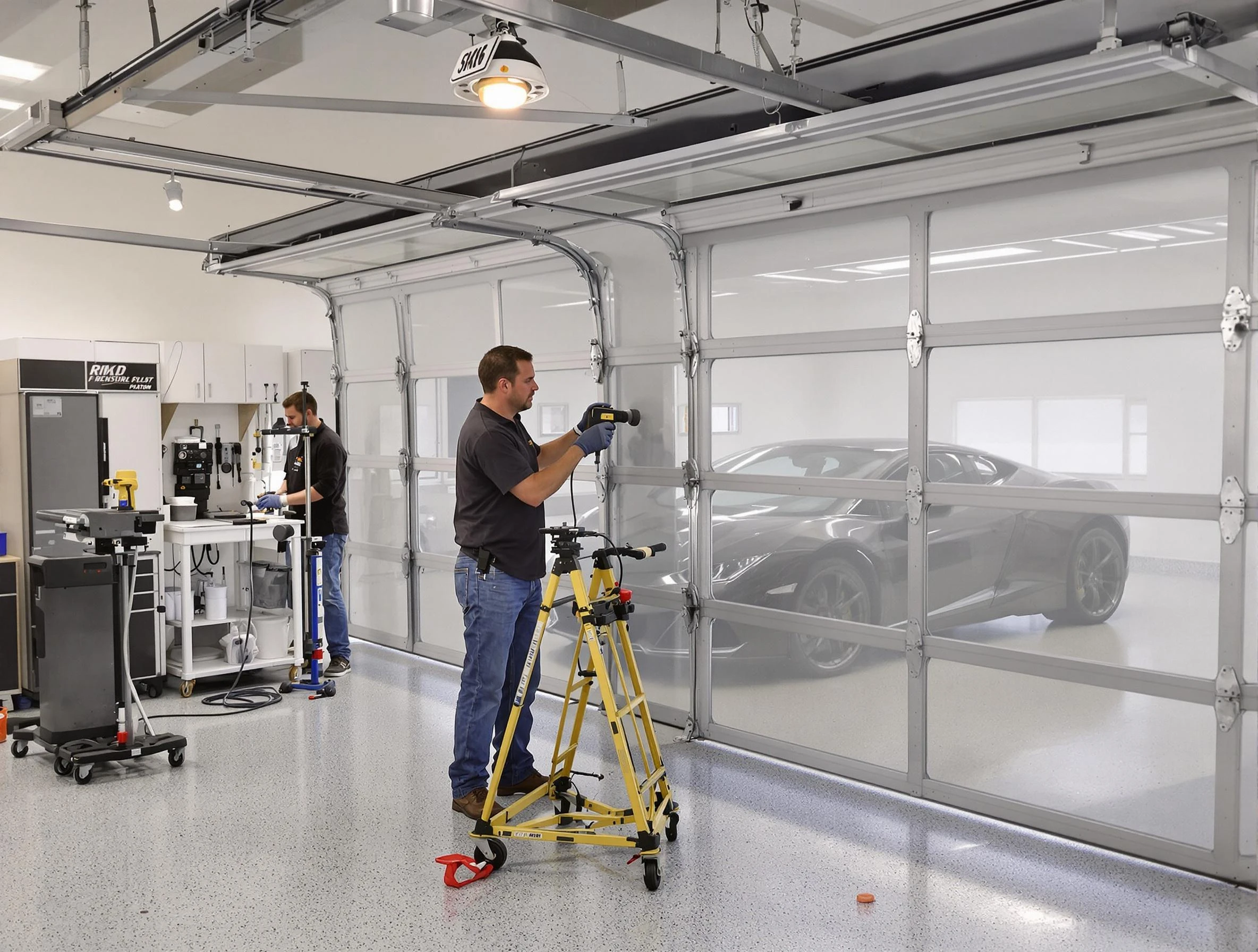 Garage Door Dents Repair in Greenbrier